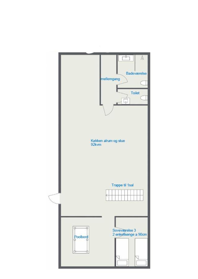 Storre Luksus Hus Ved Assens Apartment Luaran gambar